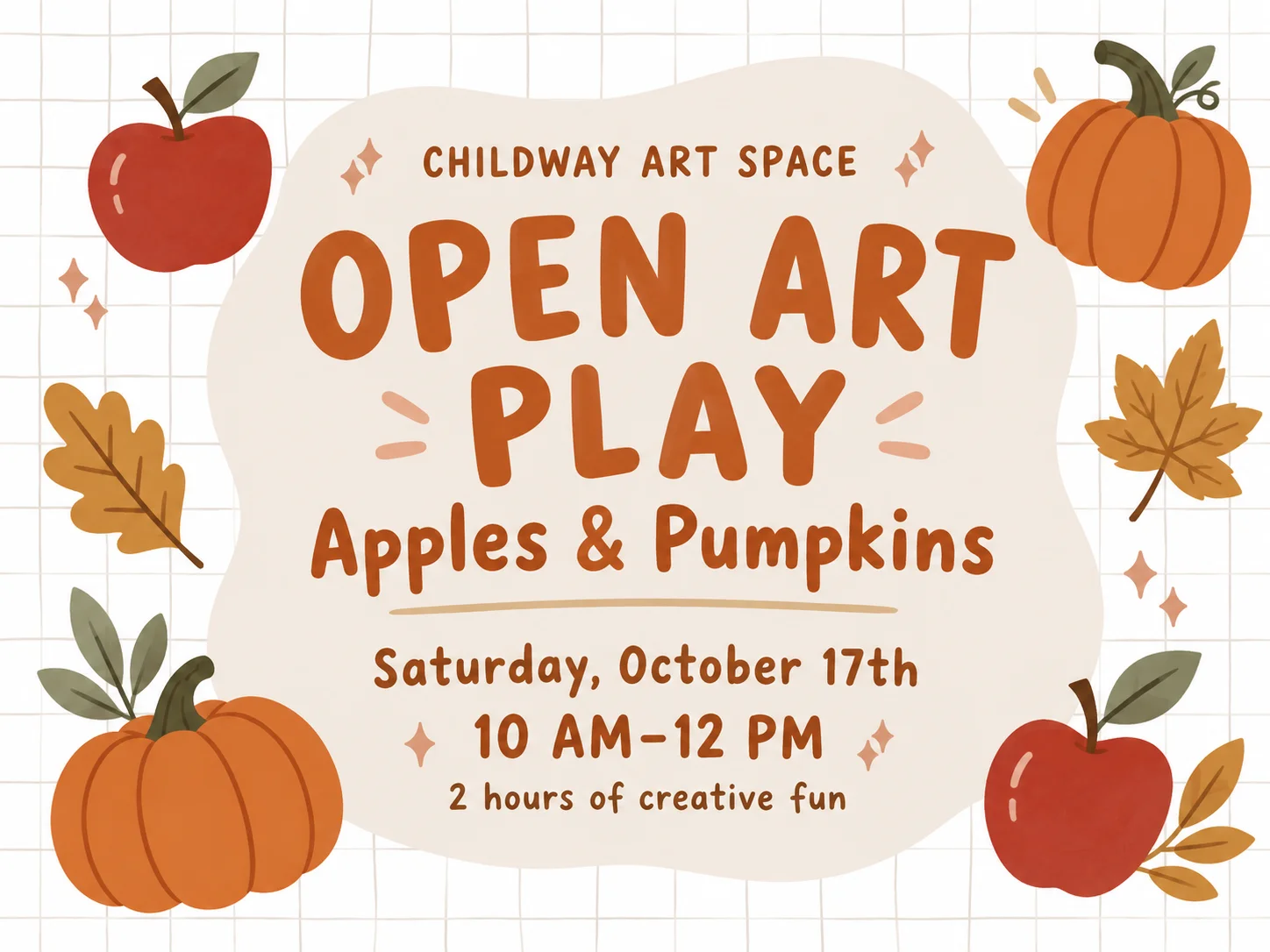 SATURDAY 2H OPEN ART PLAY 